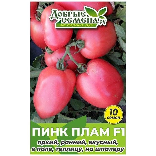 Семена томата Пинк Плам F1 - 10 шт - Добрые Семена. ру купить за 144 руб, фото