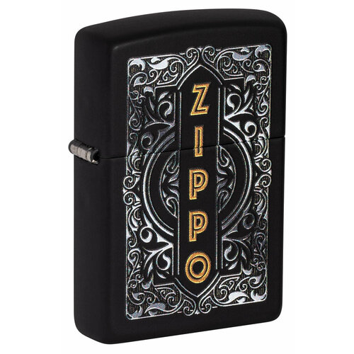 Зажигалка бензиновая Zippo 49535 Black Matte купить за 8880 руб, фото