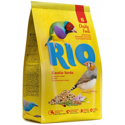 RIO корм Daily feed для экзотических птиц, 500 г купить за 310 руб, фото