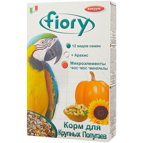 Fiory корм Pappagalli для крупных попугаев, 700 г фотография