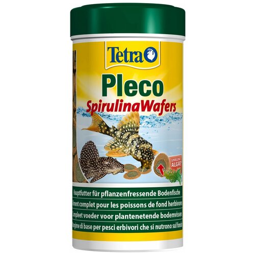 Сухой корм  для  рыб Tetra Pleco Spirulina Wafers, 250 мл, 105 г фотография