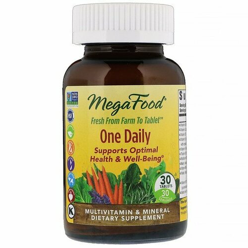 MegaFood One Daily 30 Tablets фотография