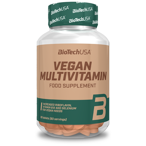 BioTechUSA Vegan Multivitamin 60 таб. фотография