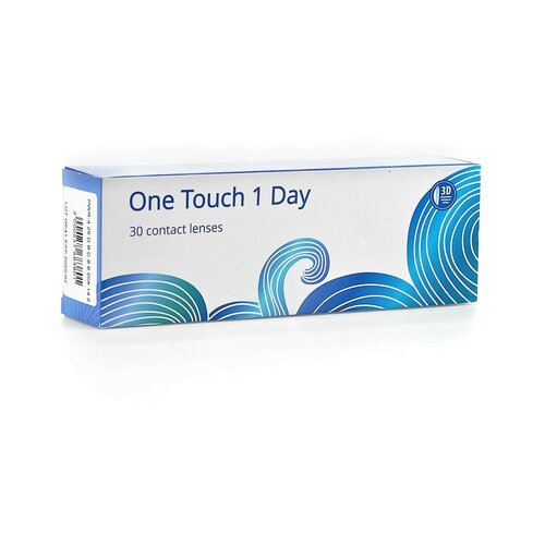 Контактные линзы OKVision One Touch 1 Day, 30 шт., R 8,6, D -1,25, 1 уп. фотография