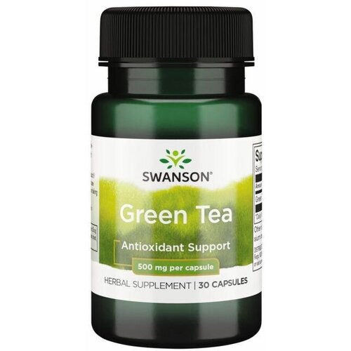 Swanson Green Tea 500 mg (Зеленый чай 500 мг) 30 капсул (Swanson) фотография