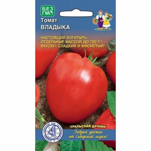 Семена Томат Владыка, высокорослый, 20шт купить за 45 руб, фото