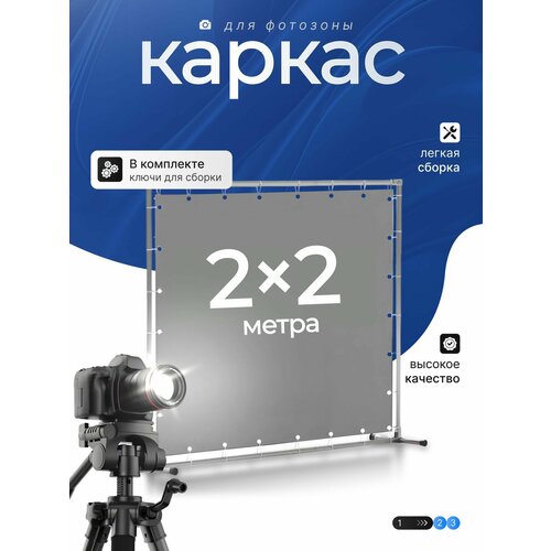 Каркас для фотозоны 2х2м фотография