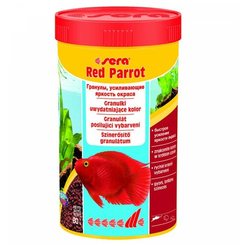 Сухой корм  для  рыб Sera Red Parrot, 250 мл, 80 г фотография