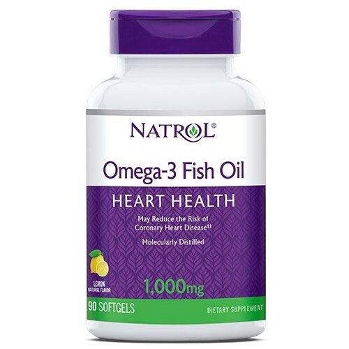 Omega-3 Fish Oil капс., 1000 мг, 320 г, 150 шт., лимон фотография