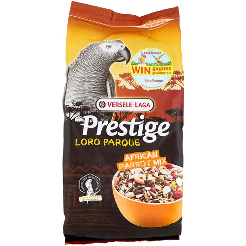 Versele-Laga корм Prestige PREMIUM Loro Parque African Parrot Mix для крупных попугаев, 2.5кг фотография