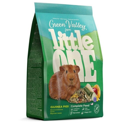 Корм для морских свинок Little One Green Valley Guinea Pigs , 15 кг фотография