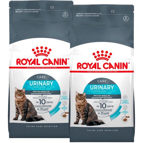 ROYAL CANIN URINARY CARE для взрослых кошек при мочекаменной болезни (4 + 4 кг) фотография