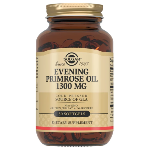 Solgar Evening Primrose Oil капс., 1300 мг, 135 г, 30 шт. фотография