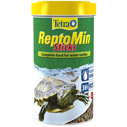 Корм основной для водных черепах Tetra Reptomin Sticks 500 ml фотография