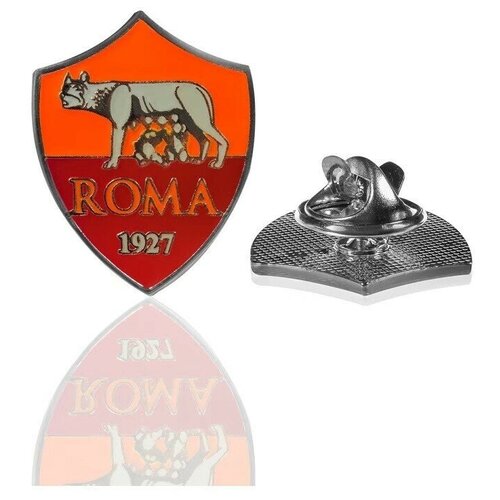 Roma FC, Атрибутика для болельщиков итальянской Ромы, значок Рома купить за 349 руб, фото