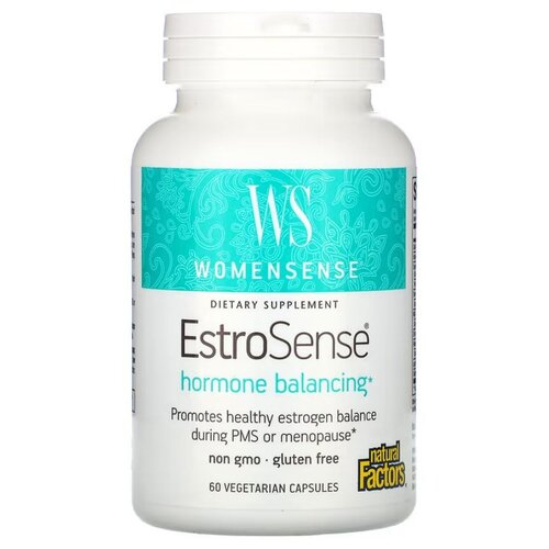 Капсулы Natural Factors WomenSense EstroSense, 100 г, 100 мл, 60 шт. фотография