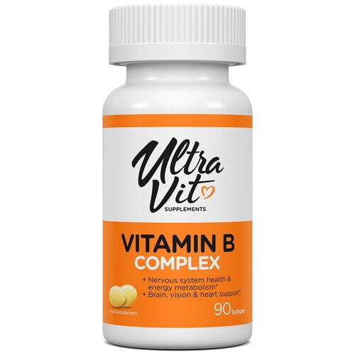 UltraVit Vitamin B Complex капс., 200 г, 90 шт. фотография