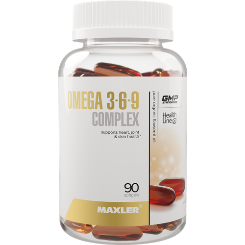 Maxler Omega 3-6-9 Сomplex капс., 300 г, 90 шт. фотография