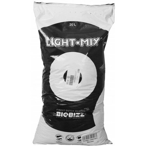 Субстрат BioBizz Light-Mix 20л, органическая почва, питательный грунт для растений, очищенный грунт купить за 2540 руб, фото