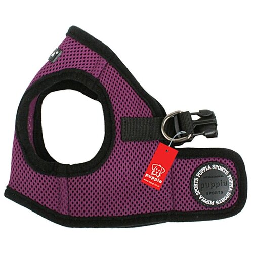 Шлейка Puppia Soft vest harness B фиолетовый, XXXL фотография