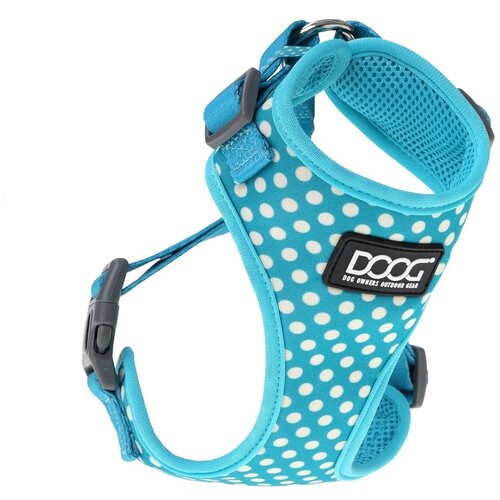 Шлейка DOOG Neoflex Soft Harness, обхват шеи 26-31  см, snoopy, S купить за 2115 руб, фото