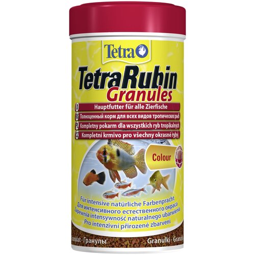 Сухой корм  для  рыб, ракообразных Tetra TetraRubin Granules, 250 мл, 100 г фотография