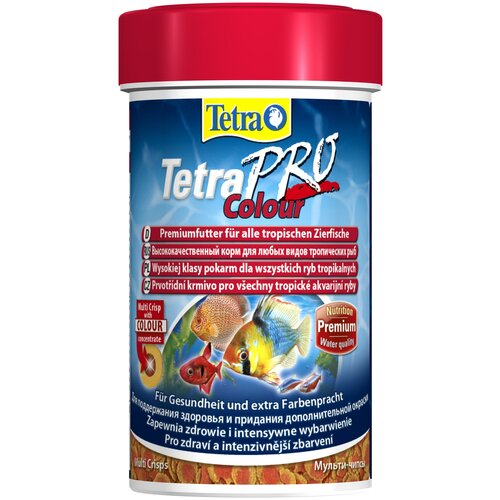 Сухой корм  для  рыб, ракообразных Tetra TetraPro Colour, 100 мл, 20 г фотография