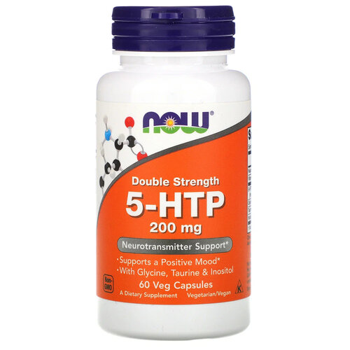 5-HTP Double Strength 200 мг, 200 мг, 200 мл, 60 шт. фотография