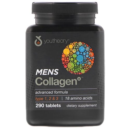 Таблетки Youtheory Youtheory Men Collagen, 430 г, 290 шт. фотография