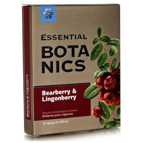 Essential Botanics Медвежьи ушки и брусника капс., 30 шт. фотография