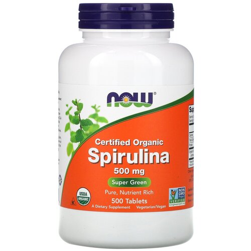 Spirulina таб., 500 мг, 370 г, 500 шт. фотография