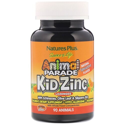 Пастилки Natures Plus Animal Parade Kid Zinc, 150 г, 90 шт. фотография