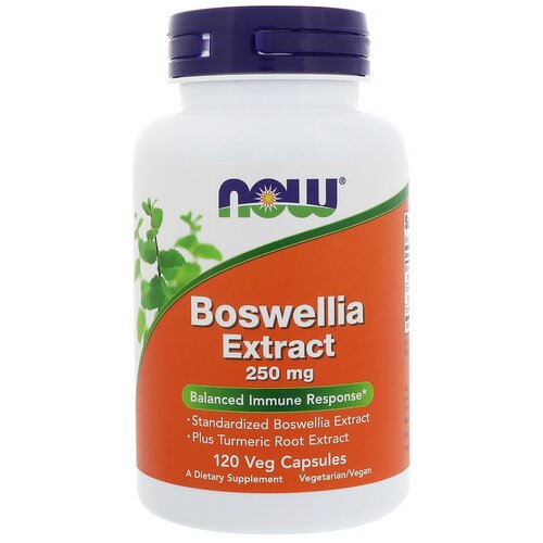 Boswellia Extract капс., 250 мг, 160 г, 120 шт. купить за 2211 руб, фото