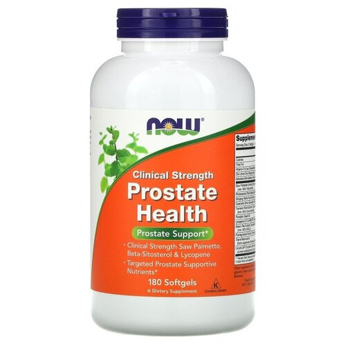 Капсулы NOW Prostate Health, 470 г, 180 шт. фотография