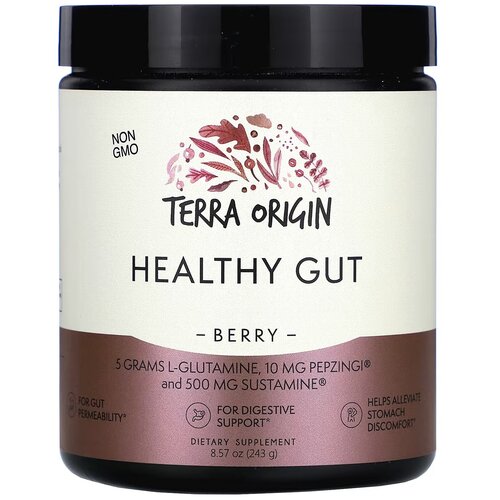 Порошок Terra Origin Healthy Gut, 243 г, 243 мл купить за 5390 руб, фото