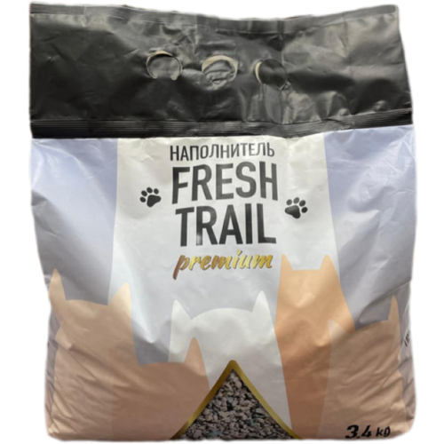 FRESH TRAIL PREMIUM наполнитель для кошачьего туалета (аналог Fresh Step) 3.4 кг фотография