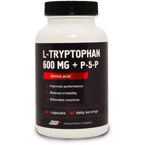 L-TRYPTOPHAN капс., 250 мл, 83.2 г, 60 шт. фотография