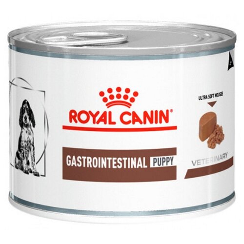 Влажный корм для щенков Royal Canin Gastro Intestinal, при болезнях ЖКТ 1 уп. х 1 шт. х 195 г фотография