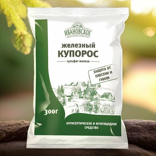 Железный купорос 300гр / 1шт. Средство против мхов и лишайников. купить за 200 руб, фото