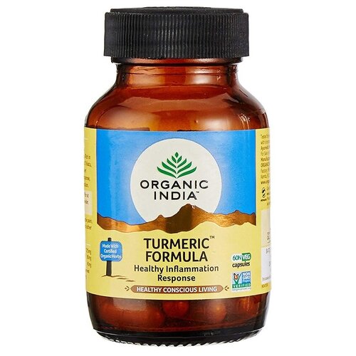 Турмерик Формула марки Органик Индия (Turmeric formula Organic India), 60 капсул фотография