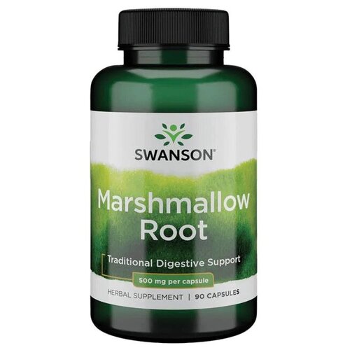 Swanson Marshmallow Root (Корень алтея) 500 мг 90 капсул фотография