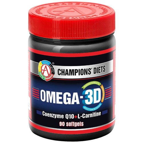 OMEGA-3D капс., 165 г, 90 шт. фотография