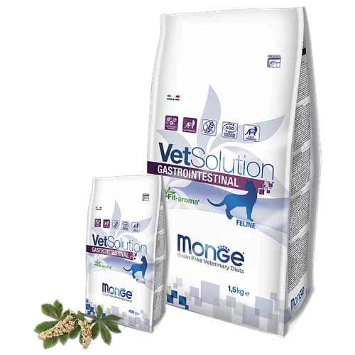 Monge VetSolution Cat Gastro диета для кошек Гастроинстестинал 400 г х 2 шт фотография