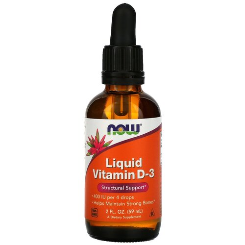 Liquid Vitamin D-3 фл., 400 МЕ, 59 мл, 270 г фотография