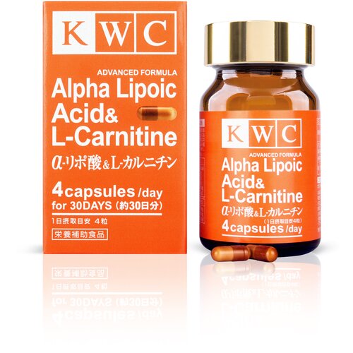 KWC Alpha Lipoic acid &L-carnitine капс., 105 г, 120 шт. фотография