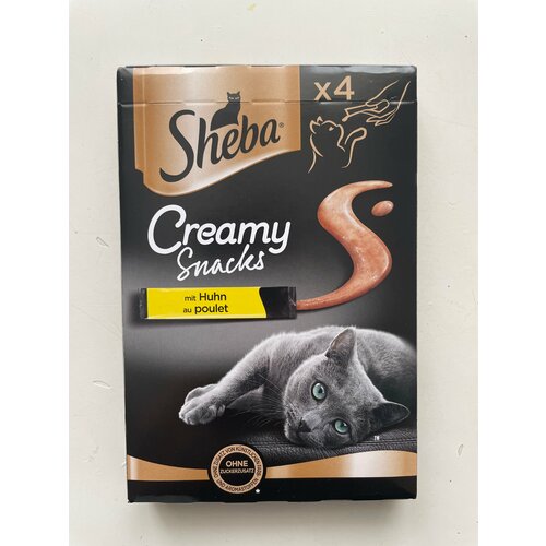 Лакомство Sheba Creamy Snacks с курицей. 48 г. купить за 900 руб, фото