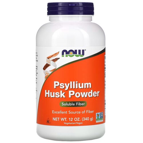 NOW Psyllium Husk Powder (12 oz (340 гр)) купить за 1790 руб, фото