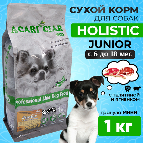 Сухой корм для собак ACARI CIAR JUNIOR 1кг MINI гранула фотография