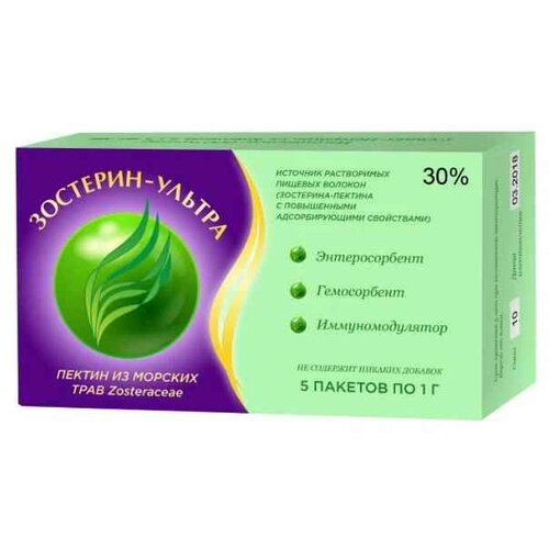 Зостерин Ультра 30% пор., 1 г, 5 шт., 4 уп. фотография