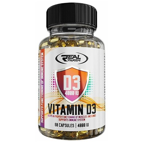 Vitamin D3 4000iu, 60 капсул фотография